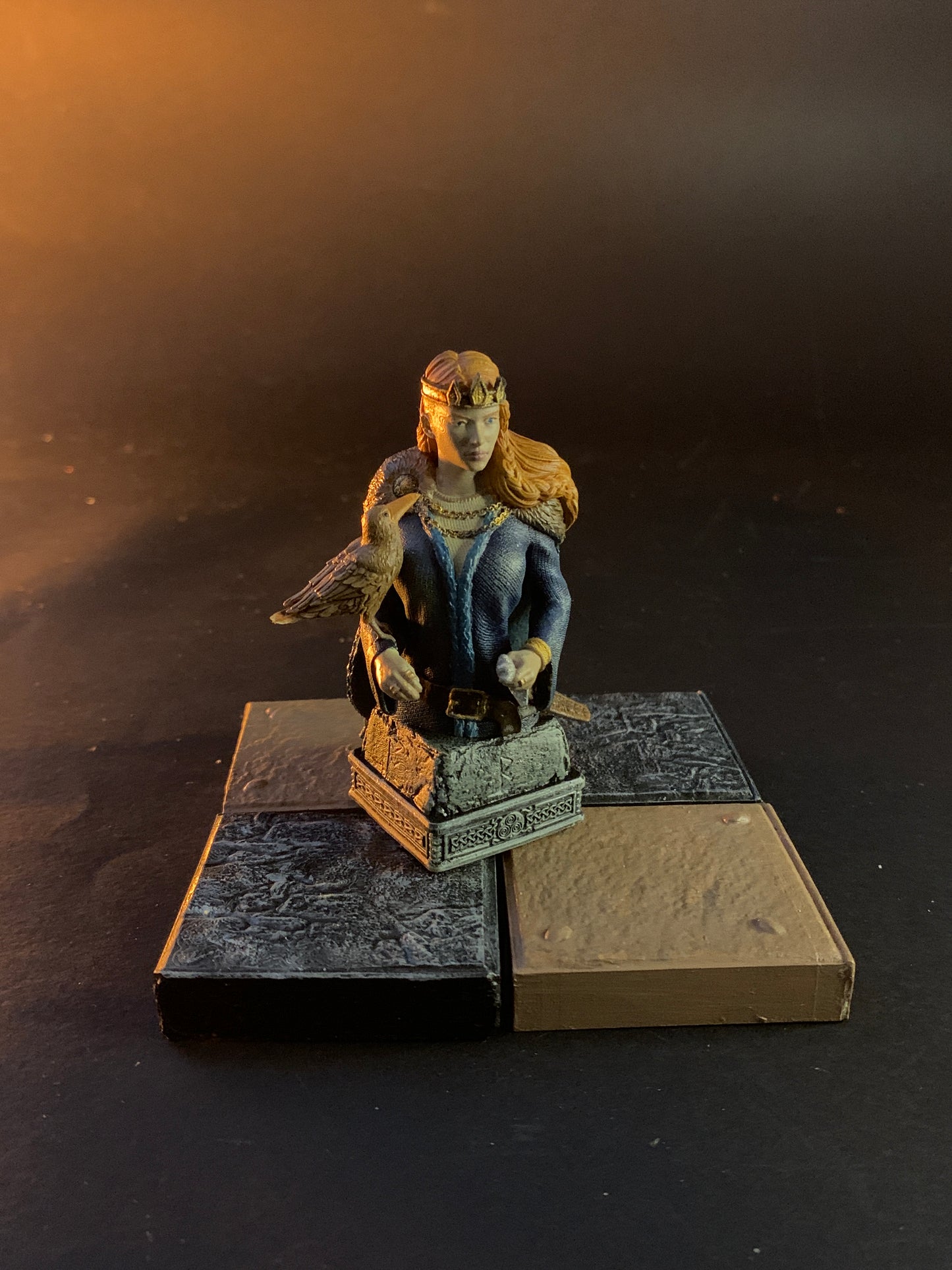 Viking Chess Set - Gray