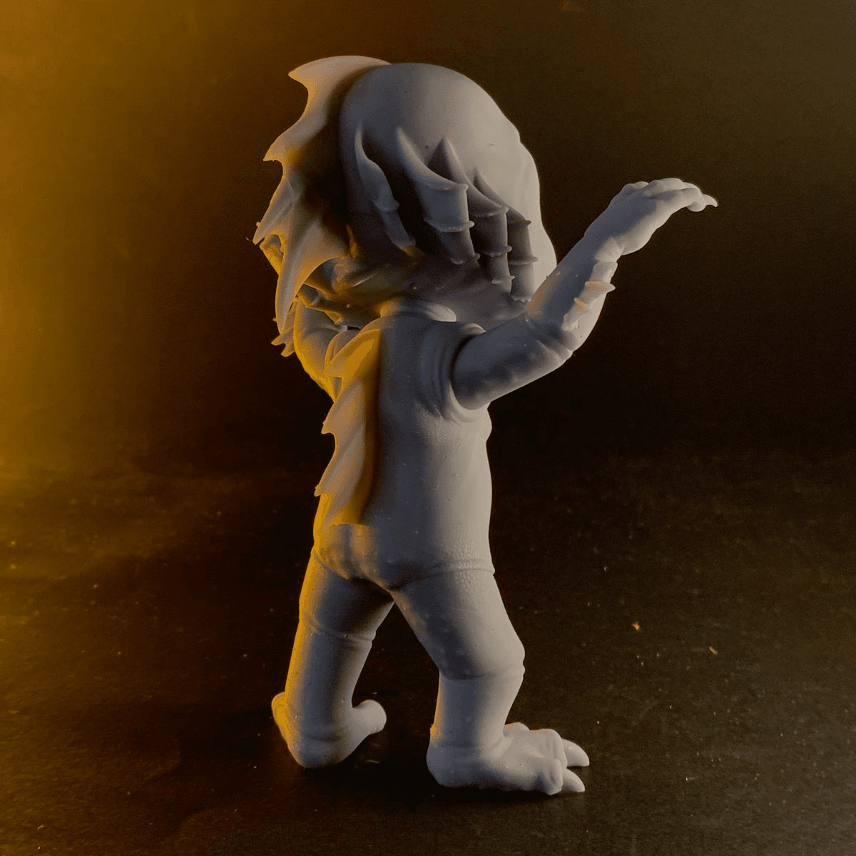 Creature from the Black Lagoon - Cute (Gray)