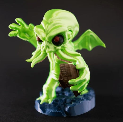 Cute Cthulhu (Gray)