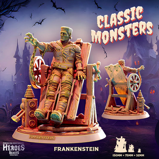 Frankenstein - Statue (Gray)